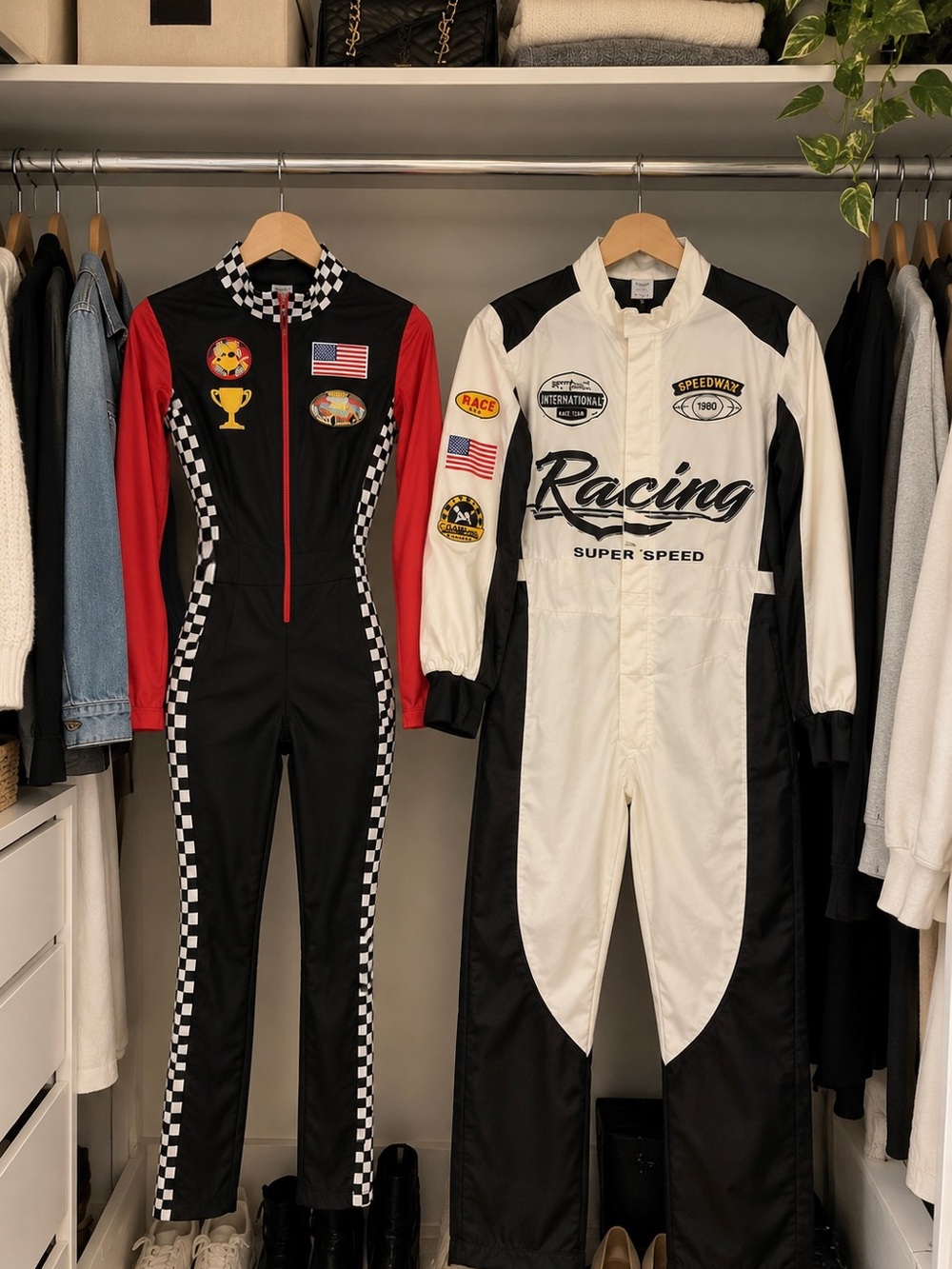 Halloween Racing Costume Set – Men’s & Women’s